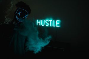 Hustle Led Signage